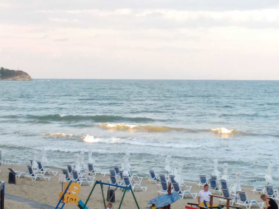 Meer am frühen Abend Sol Luna Bay