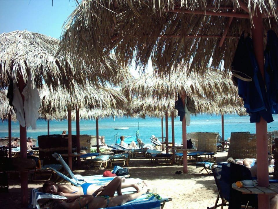Der Hotelstrand Jaz Makadina