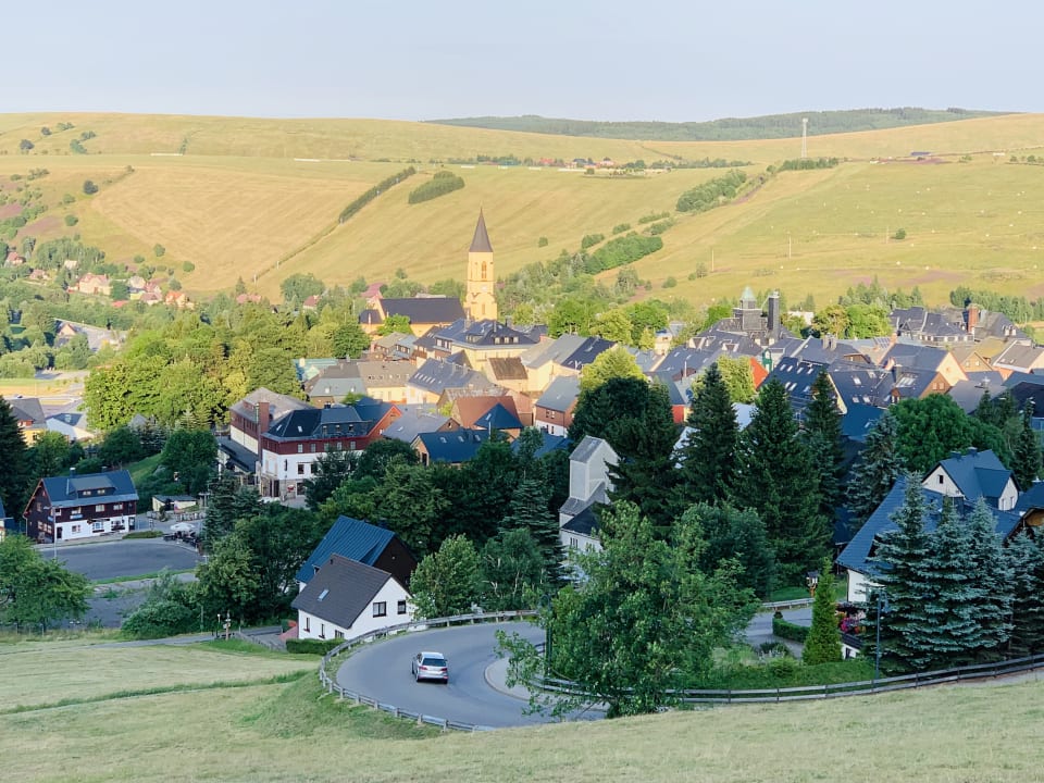 Ausblick AHORN Hotel Am Fichtelberg