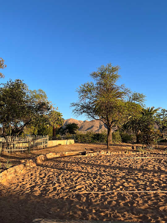 Gartenanlage Krumhuk Guestfarm