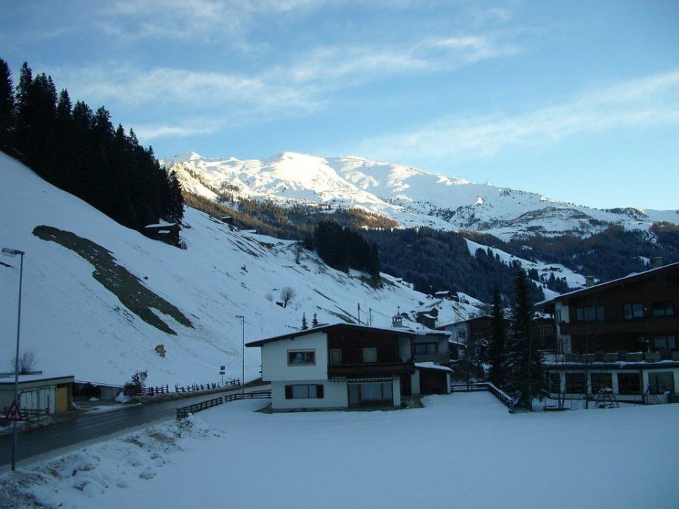 Blick aus dem Einzelzimmer Gästehaus Erler