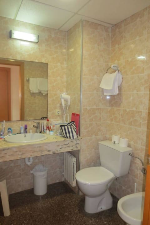 Bad mit WC und Bidet Hotel Don Juan Tossa
