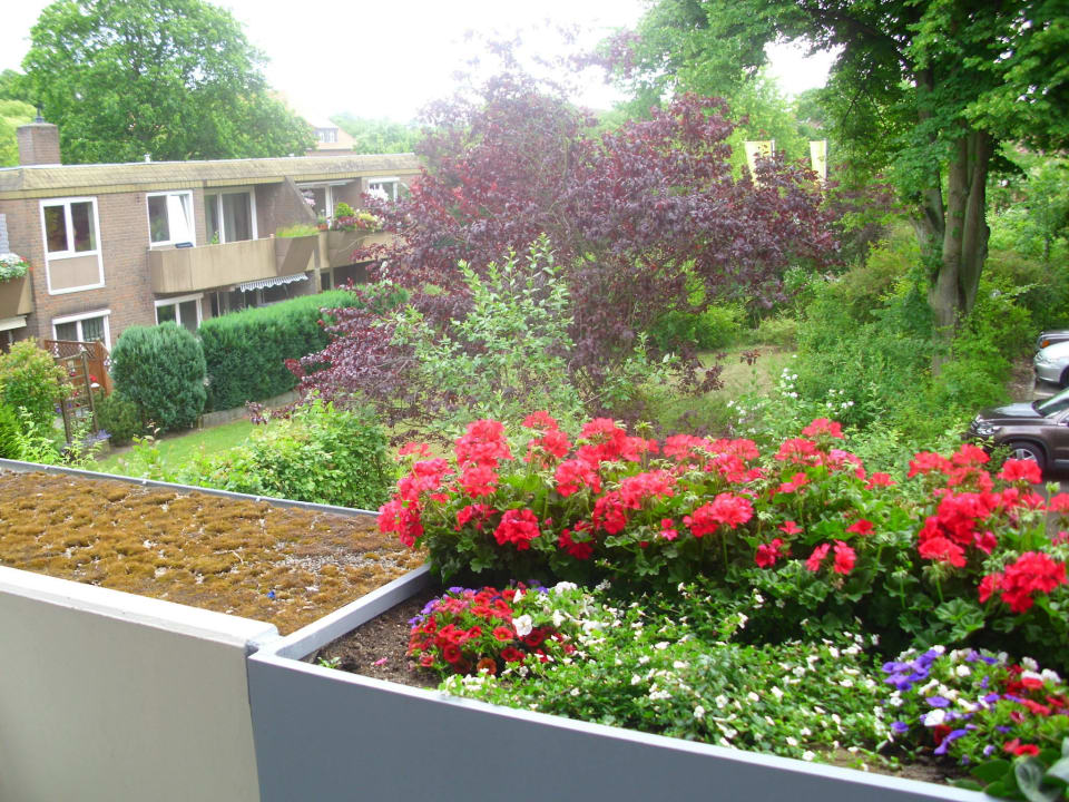 Blick vom Balkon Best Western Plus Residenzhotel Lueneburg