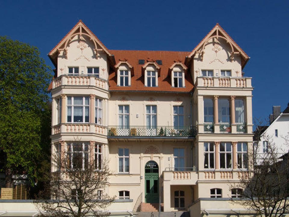 Außenansicht Ferienwohnung Villa Frisia, Appartement 18