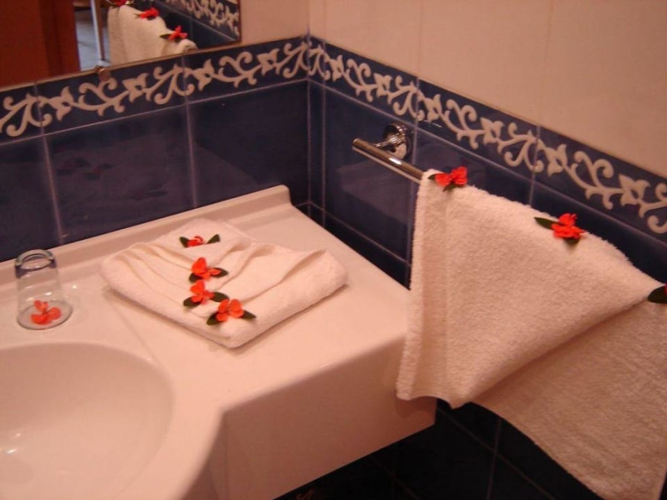 Our bathroom (main building)  Ruspina Beach Resort