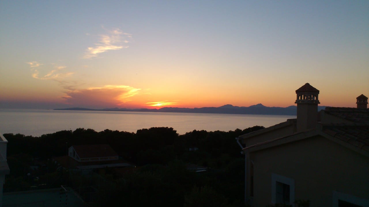 Blick vom Balkon Sun Club Eldorado