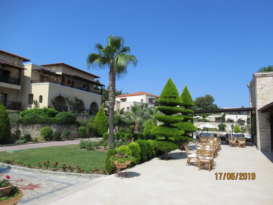 Gartenanlage Aegean Melathron Thalasso Spa Hotel