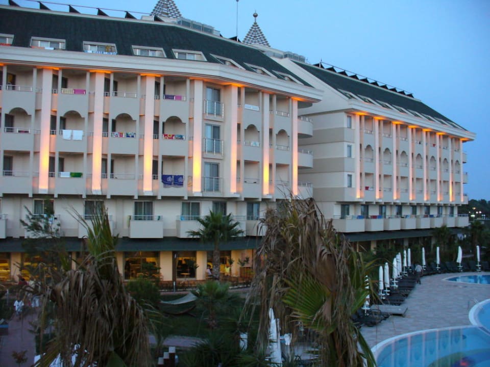 Blick auf den Neubau Calimera Hane Garden