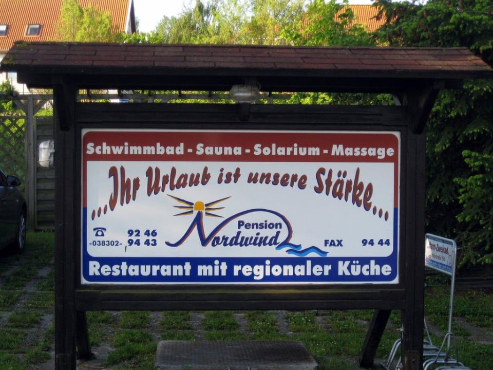 Hotelschild Hotel Nordwind