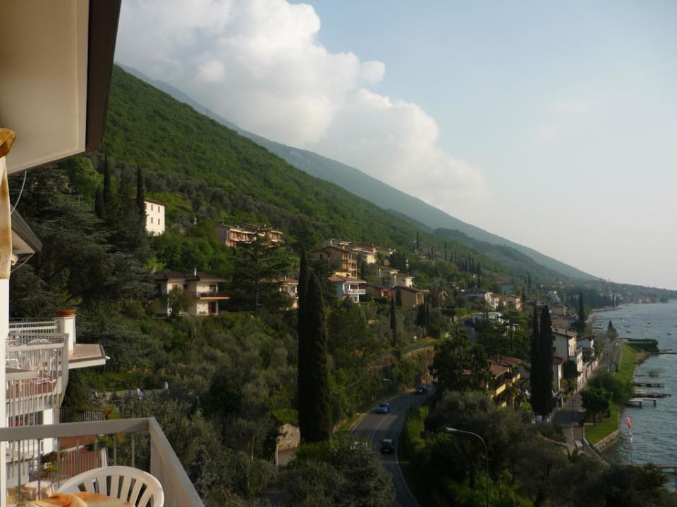 Ausblick von Zimmerbalkon Hotel Villa Orizzonte