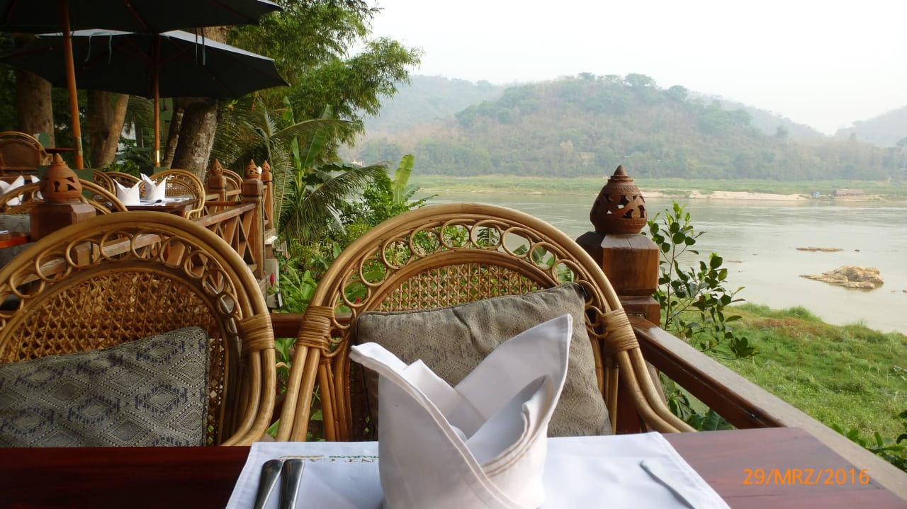 Blick auf den Mekong Hotel Mekong Riverview