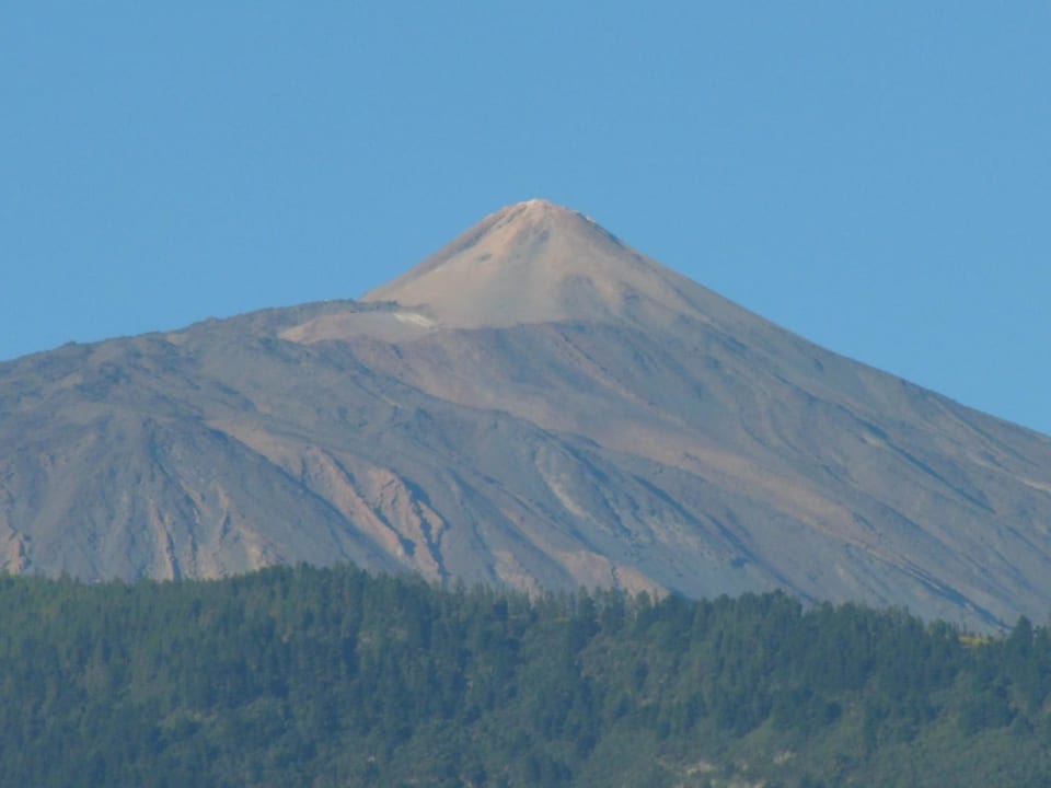 Teide, Blick vom Balkon Hotel Tigaiga