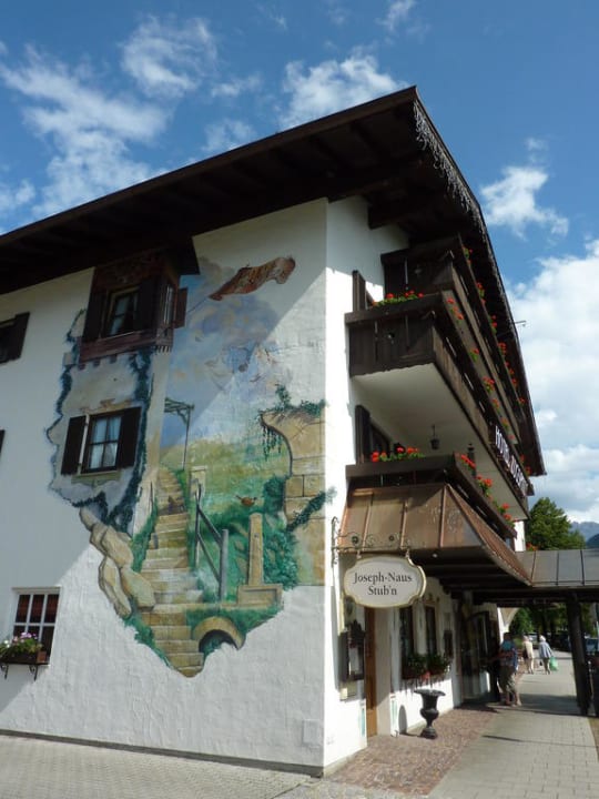 Außenansicht (Restaurant) Hotel Zugspitze