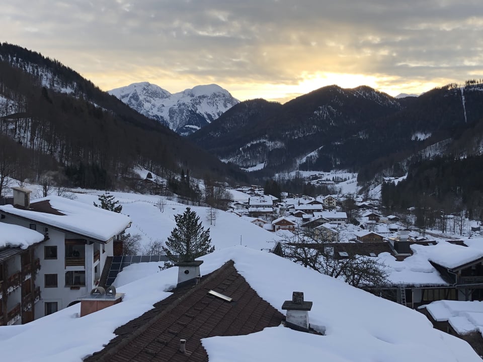 Ausblick Berghotel Rehlegg