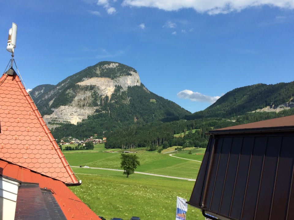 Blick zur Rückseite Hotel Panorama Royal