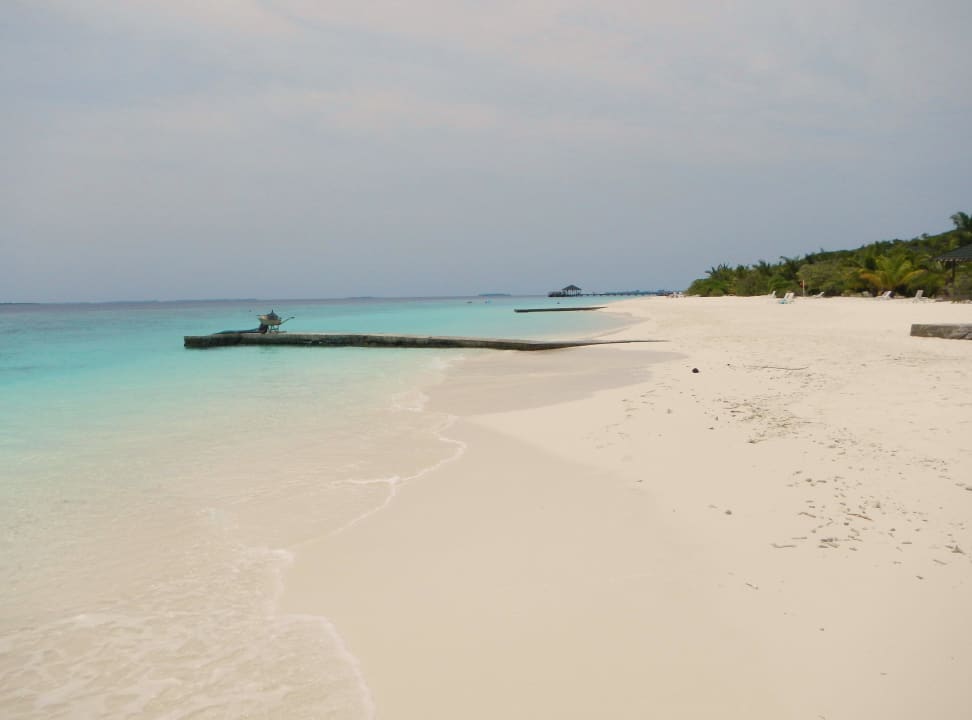 Der feinsandige Nordstrand Adaaran Select Meedhupparu Island Resort - Premium All Inclusive