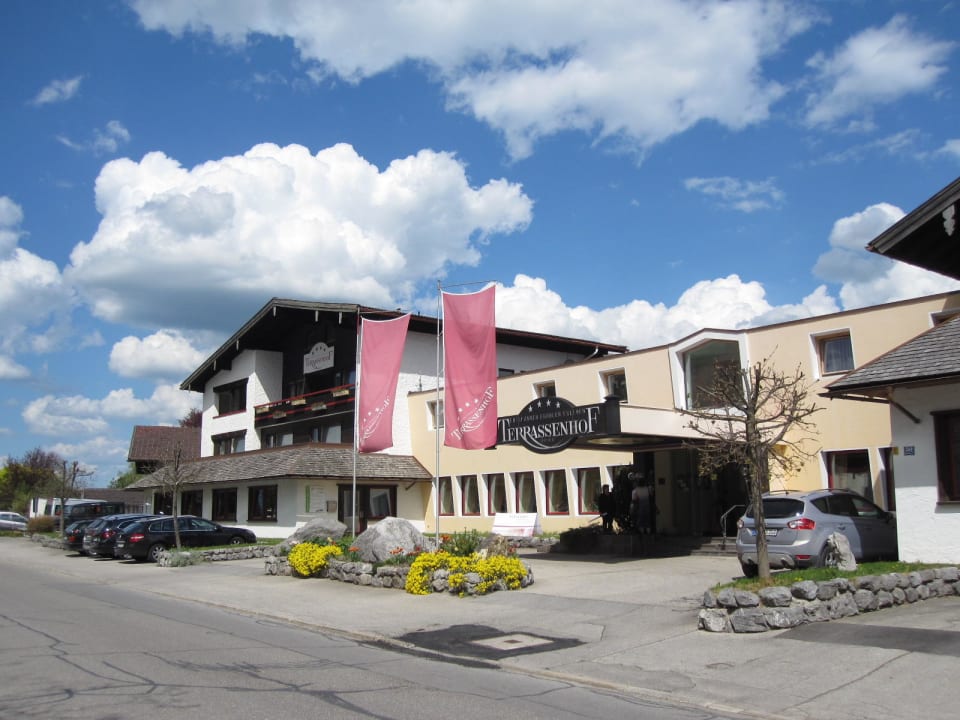 Der Eingangsbereich Hotel Terrassenhof