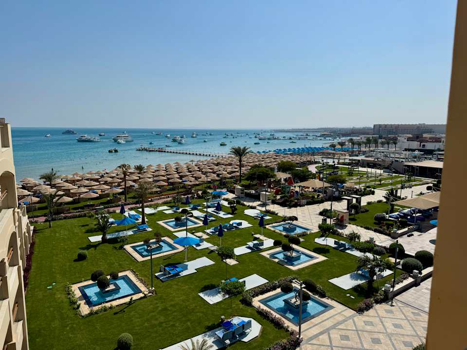Ausblick Pickalbatros White Beach Resort - Hurghada