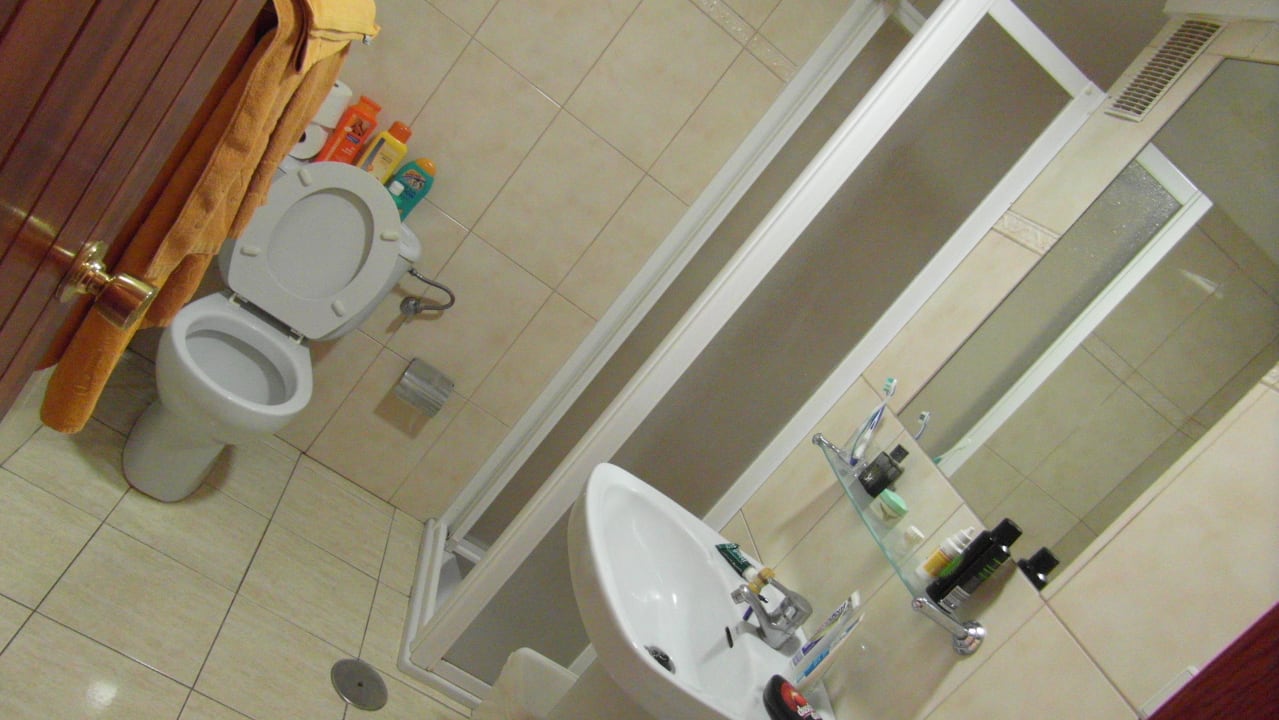 Badezimmer, mit Dusche Apartments Don Diego