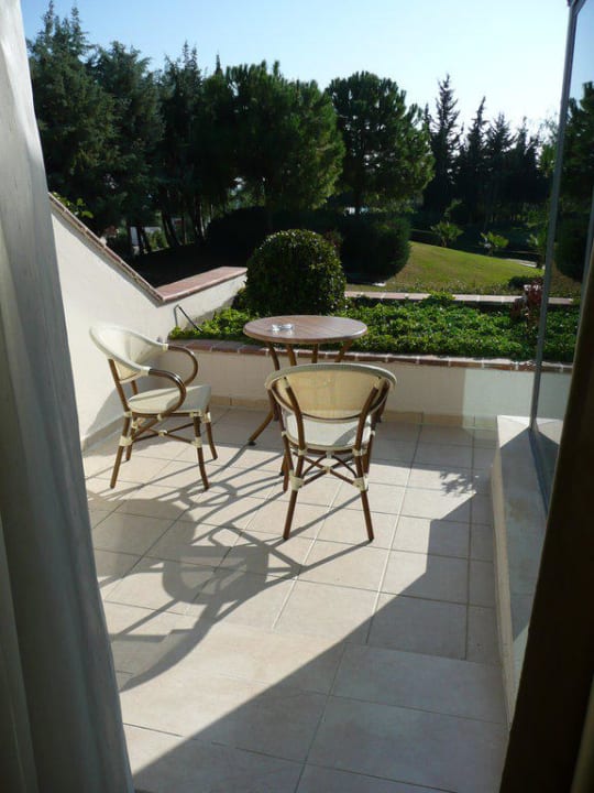 Terrasse vom Doppelzimmer Limak Limra Hotel & Resort