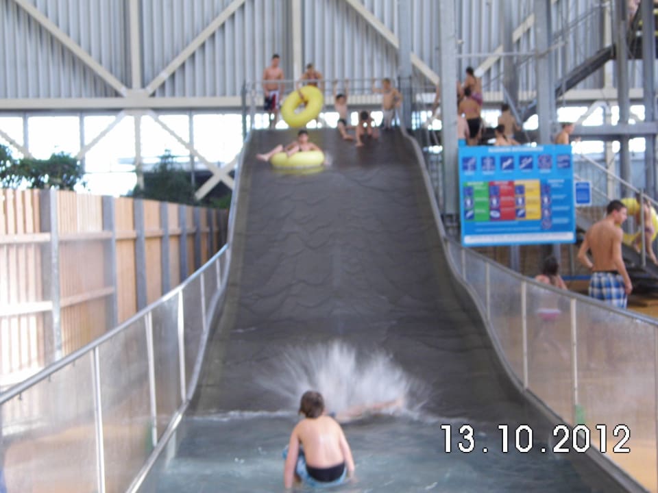 Die Kinderrutsche Tropical Islands Resort - Zelte