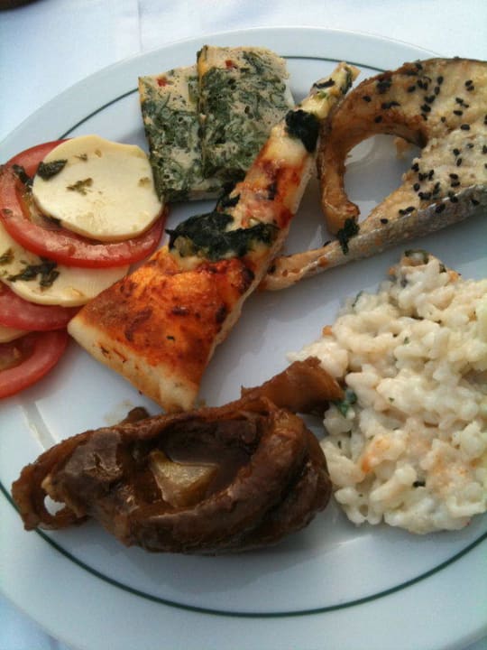 Italienischer Abend. Osso buco, Risotto Sirene Belek Hotel