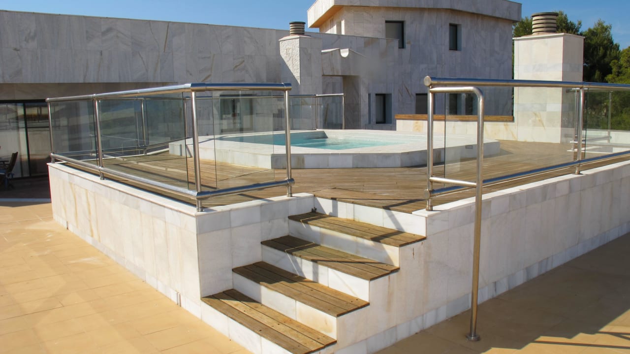 Terrasse mit eigenem Pool Zimmer/Suite ( 406 ) Hotel Serrano Palace