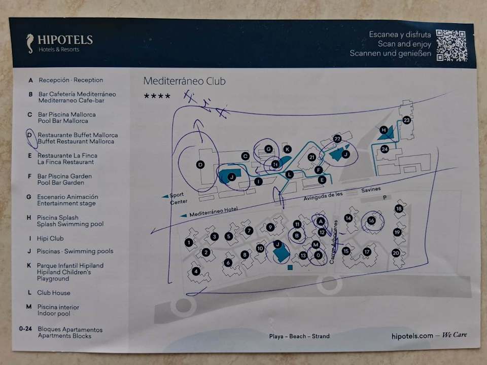 Sonstiges Hipotels Mediterraneo Club