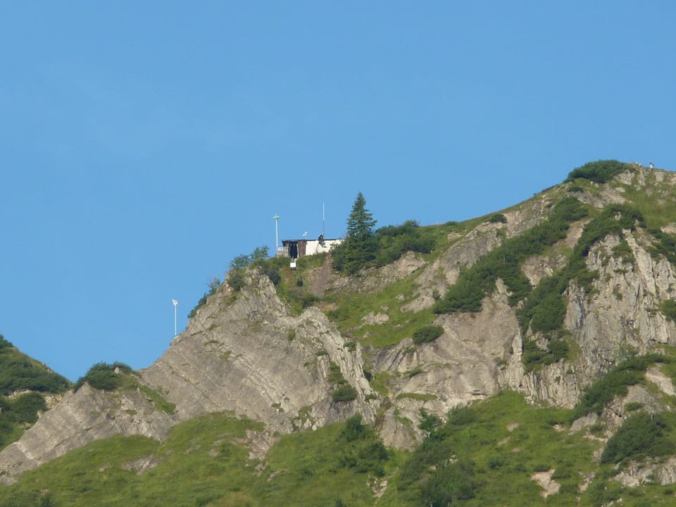 Ausblick über das Kaisergebirge Alpengasthaus Griesner Alm