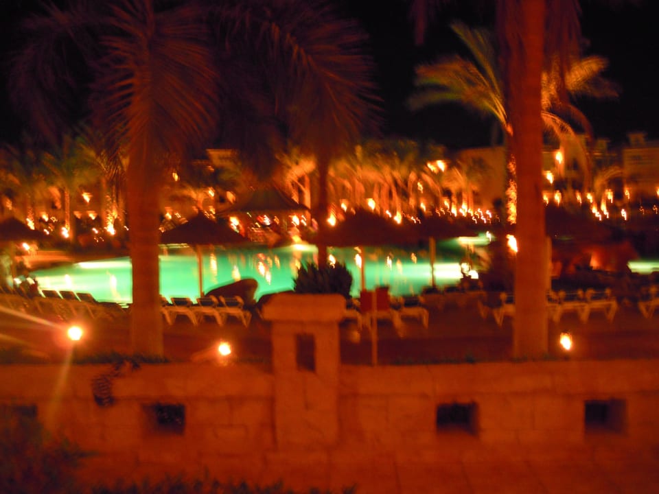 Widok z pokoju na parterze  Hotel Tropicana Azure Club