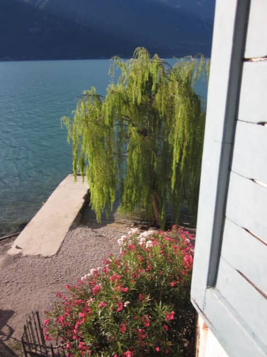 Und noch ein Foto vom Zimmer aus Villa Romantica Beach Resort