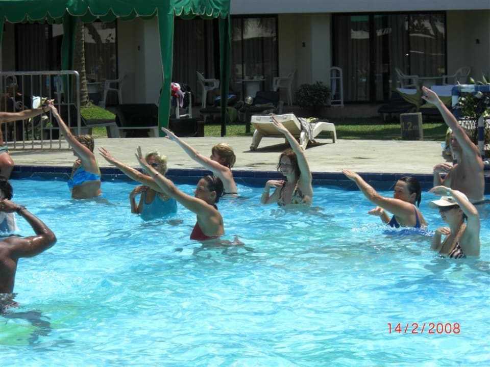 Basen - aerobik Hotel Club Palm Garden