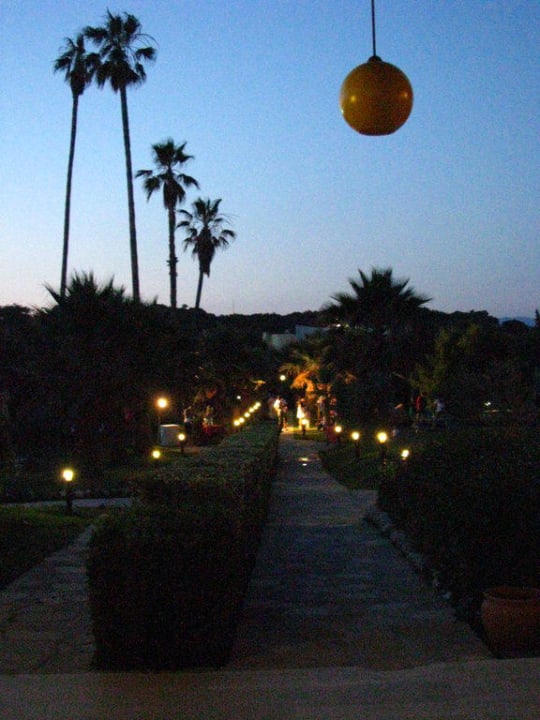 Blick von der Beachbar Richtung Clubpool Blue Waters Club