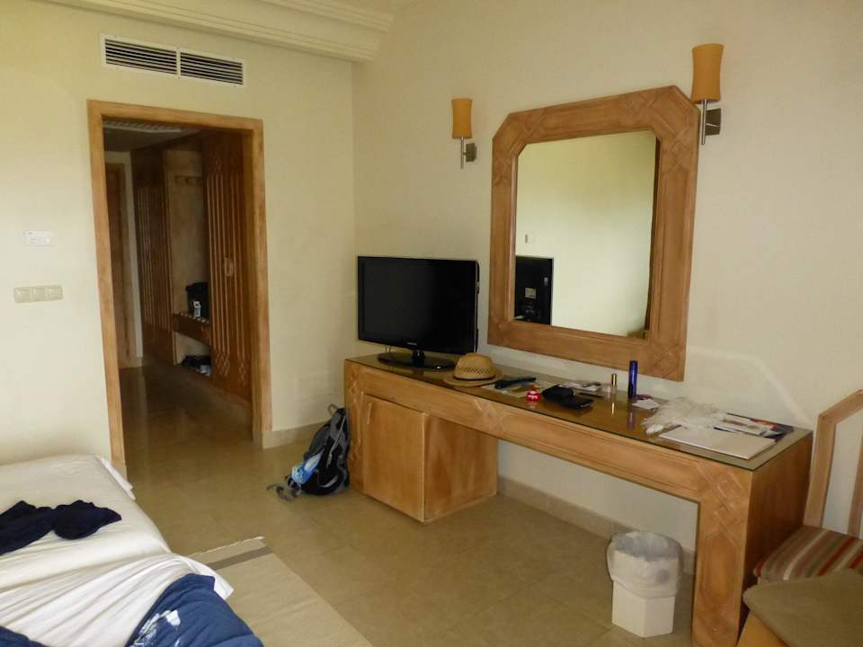 TV mit sehr gutem Bild, viele dt. Programme Mahdia Beach & Aquapark