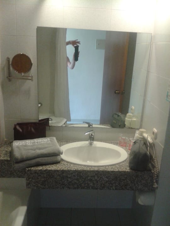 Unser Badezimmer BG Hotel Rei del Mediterrani Palace