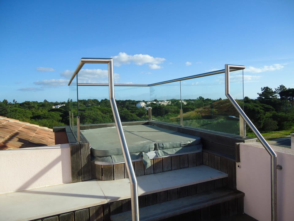 Jacuzi auf der dachterrasse Hotel Vale do Lobo Resort