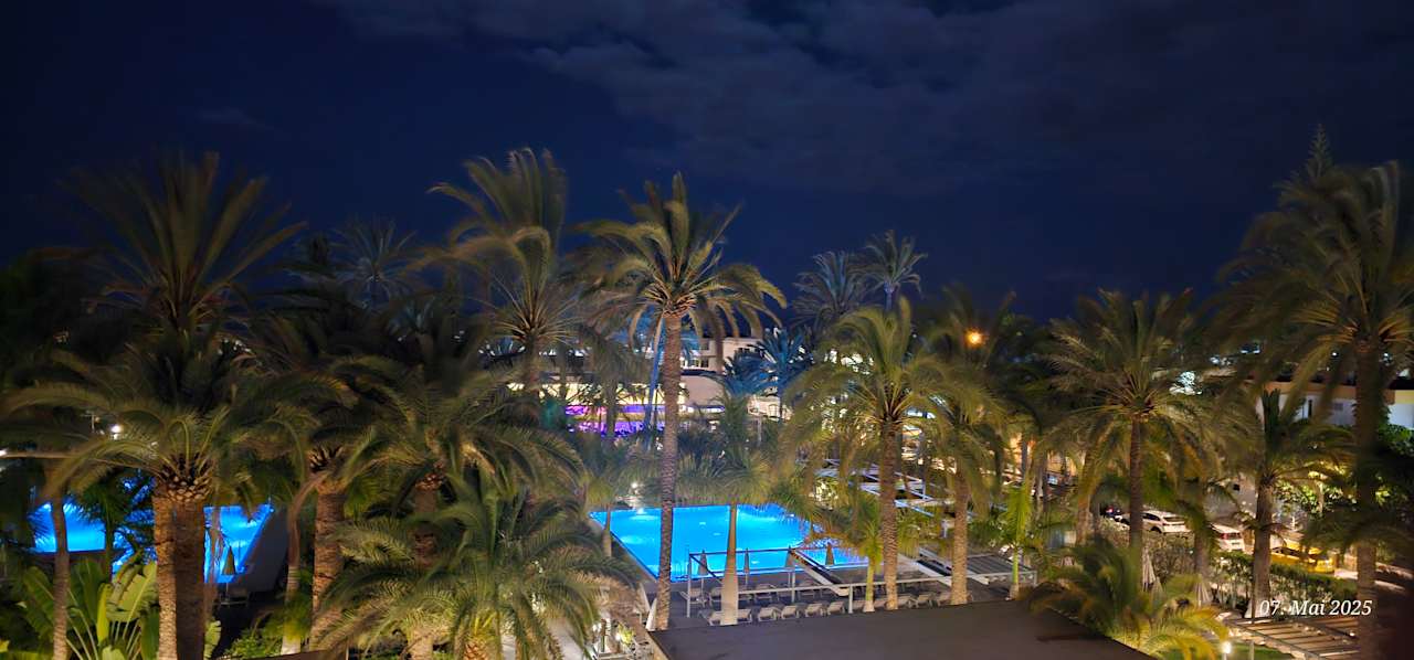 Ausblick Hotel Riu Palace Palmeras