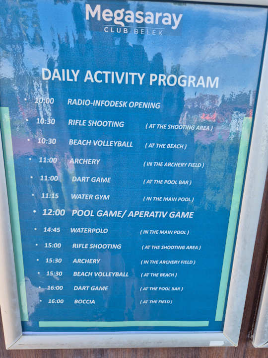 Sport & Freizeit Megasaray Club Belek