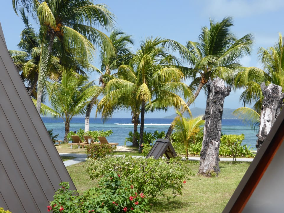 Ausblick La Digue Island Lodge