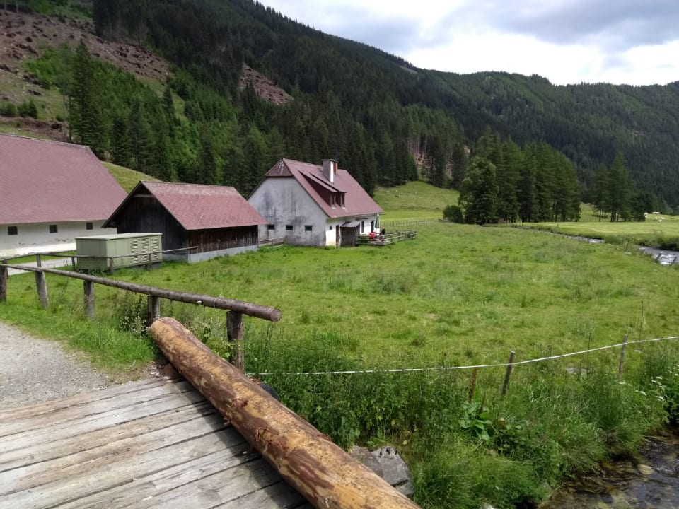 Ausblick Grassleralm Hütte
