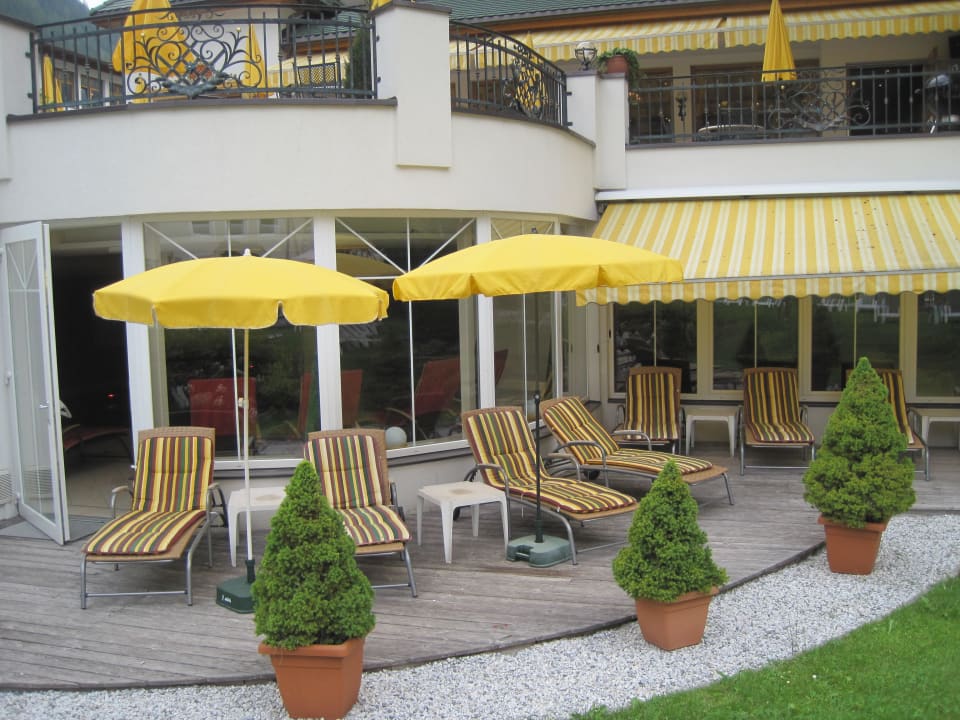 Terrasse Poolbereich Hotel Der Stubaierhof Neustift