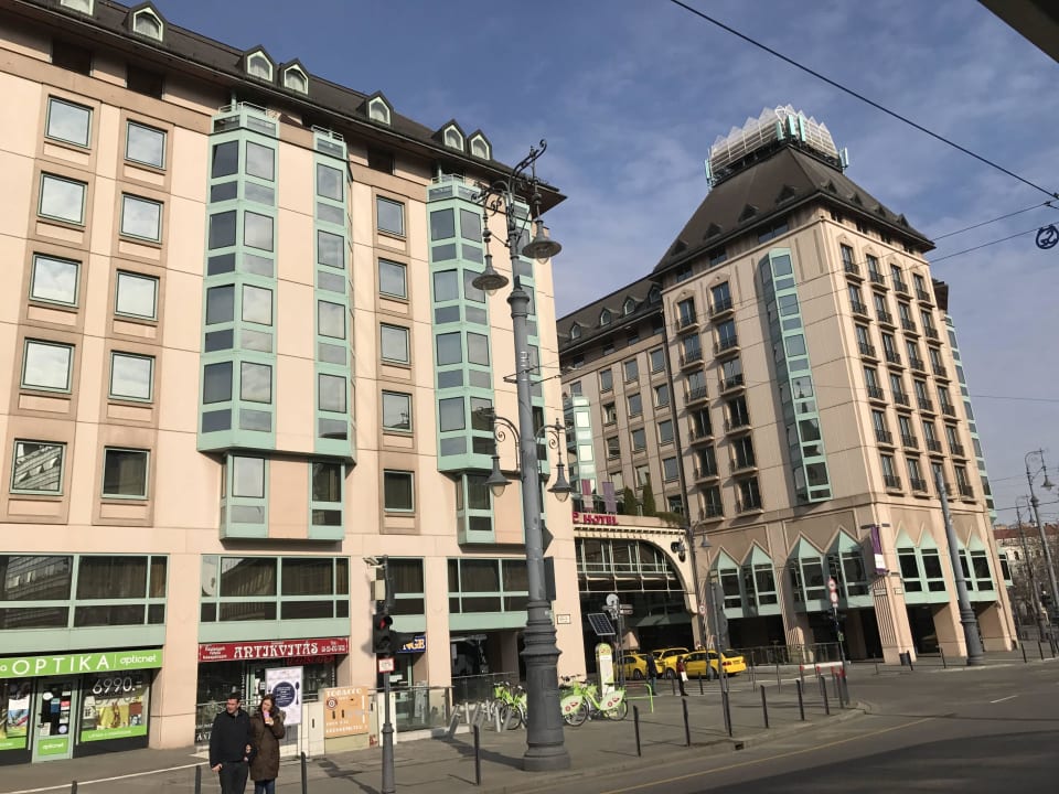 Außenansicht Mercure Budapest Korona Hotel