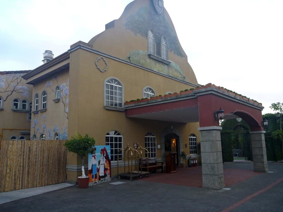 Eingang zur Rezeption Hotel Casa Conde