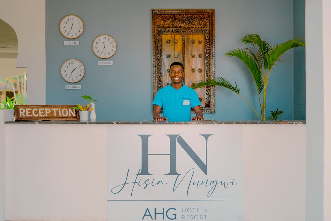 Lobby AHG Hisia Nungwi Experience Hotel