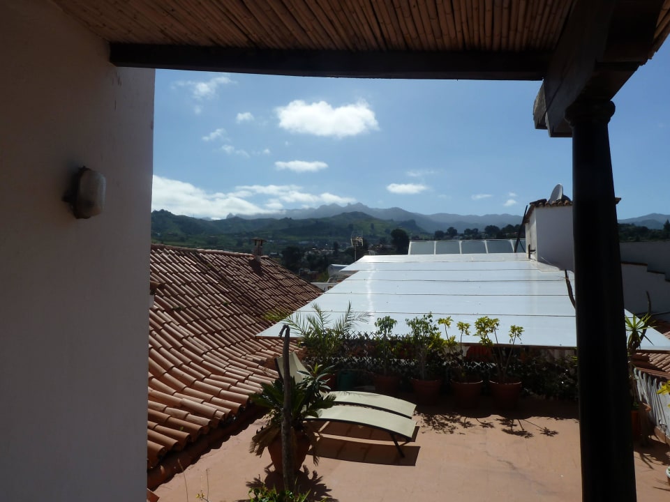 Blick von der Dachterrasse Villa del Monte