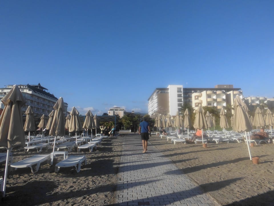 Blick vom srand Hotel Royal Garden Beach