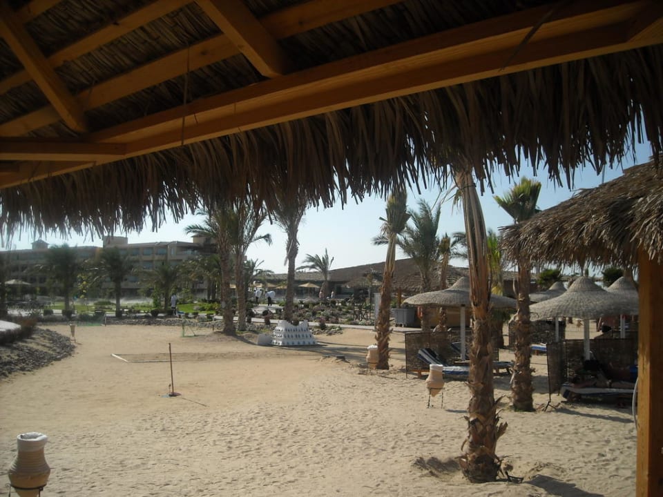Droga na plażę Amwaj Beach Club Abu Soma Resort