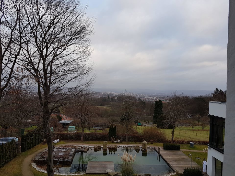 Ausblick aus dem Zimmer Schlosshotel Bad Wilhelmshöhe Conference & Spa