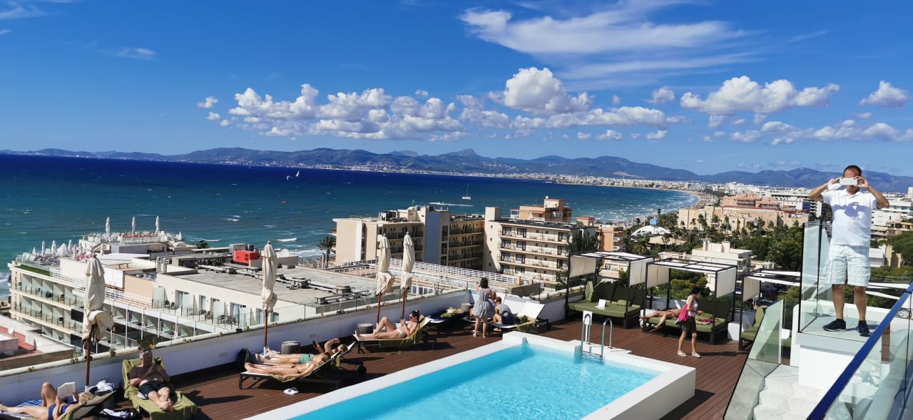 Ausblick Hotel HM Ayron Park