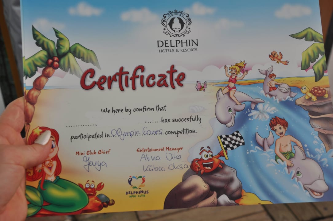 Kidsclub  Hotel Delphin Diva